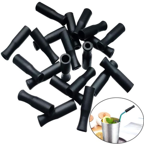 drinking straws 21pcs reusable silicone straw tips, stainless accessories, tips covers fit for 6mm wide steel
drinking straws 21pcs reusable silicone straw tips, stainless accessories, tips covers fit for 6mm wide steel