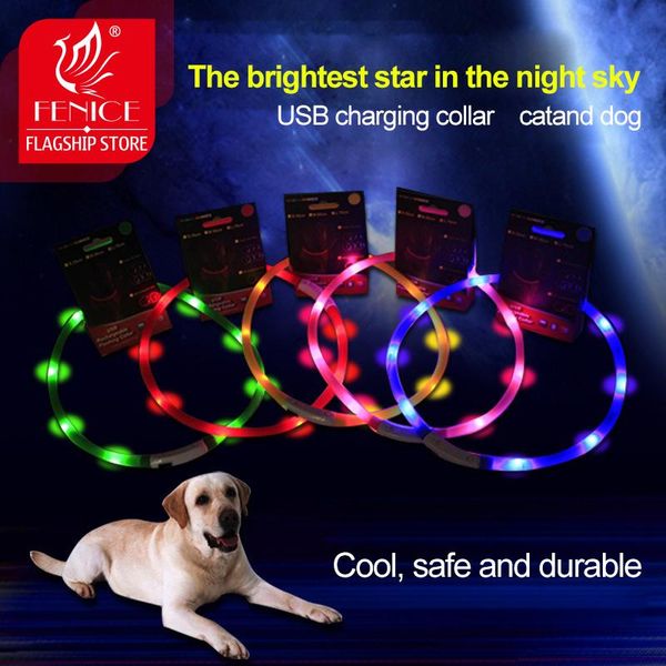 fenice usb charging led pet dog collar night safety flashing glow leash,dogs luminous fluorescent collars supplies & leashes 
fenice usb charging led pet dog collar night safety flashing glow leash,dogs luminous fluorescent collars supplies & leashes