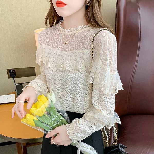 women's blouses & shirts coigarsam blouse women autumn cute patchwork lace loose apricot blusas womens and, White
women's blouses & shirts coigarsam blouse women autumn cute patchwork lace loose apricot blusas womens and, White