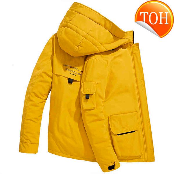 2021 men's winter jacket thick snow parka overcoat white duck down men wind breaker brand tace coat, Black
2021 men's winter jacket thick snow parka overcoat white duck down men wind breaker brand tace coat, Black