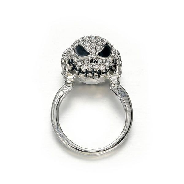 harong the nightmare before christmas ring black enamel punk jewelry party wedding pretty crystal couple rings women gift cluster, Golden;silver
harong the nightmare before christmas ring black enamel punk jewelry party wedding pretty crystal couple rings women gift cluster, Golden;silver