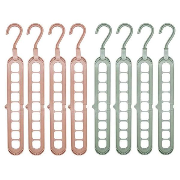 ic clothes hangers 8 pack wardrobe multi functional closet rotate anti-skid folding hanger & racks
ic clothes hangers 8 pack wardrobe multi functional closet rotate anti-skid folding hanger & racks