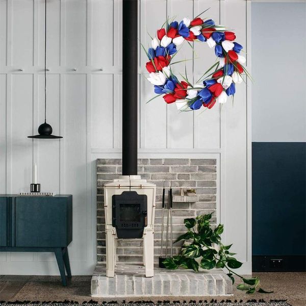 decorative flowers & wreaths 45cm tulip home party hanging ornament patriotic artificial table front decorations garland door u1o6
decorative flowers & wreaths 45cm tulip home party hanging ornament patriotic artificial table front decorations garland door u1o6