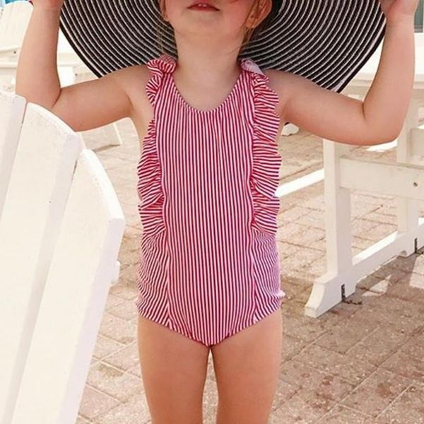 one-piece suits sweet one pieces kid baby girls striped swimsuit ruffle bikini bathing suit beachwear clothes green pink black
one-piece suits sweet one pieces kid baby girls striped swimsuit ruffle bikini bathing suit beachwear clothes green pink black