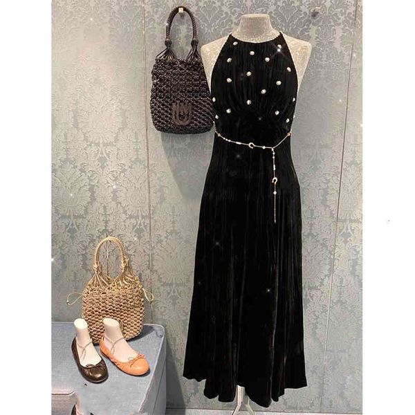 casual dresses autumn winter vintage black velvet rhinestone long dress halter high waist female elegant slim party clothing dggr, Black;gray
casual dresses autumn winter vintage black velvet rhinestone long dress halter high waist female elegant slim party clothing dggr, Black;gray