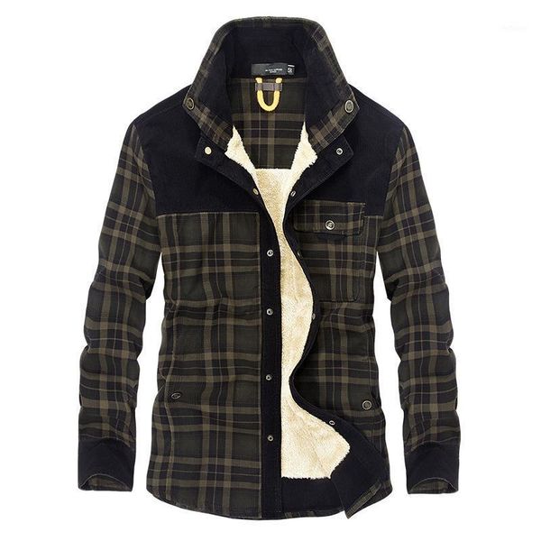 men's warm jacket fleece thick army coat autumn winter men slim fit clothing mens brand 13136 jackets, Black;brown
men's warm jacket fleece thick army coat autumn winter men slim fit clothing mens brand 13136 jackets, Black;brown