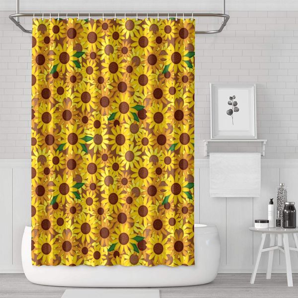 dwarf sunflower seeds yellow decorations bathroom with hooks waterproof shower curtain,fun bathroom decorative shower
dwarf sunflower seeds yellow decorations bathroom with hooks waterproof shower curtain,fun bathroom decorative shower