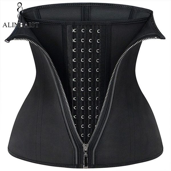 women's shapers women latex waist trainer corset body shapewear slimming belly sheath hourglass shaper hooks cincher steel boned zipper, Black;white
women's shapers women latex waist trainer corset body shapewear slimming belly sheath hourglass shaper hooks cincher steel boned zipper, Black;white