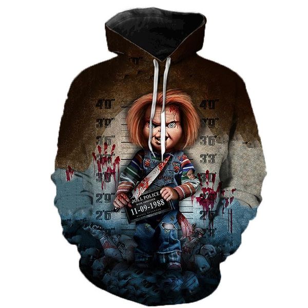 men's hoodies & sweatshirts est horror movie chucky 3d teens fashion hooded spring casual outerwear plus size coat 3xs-5xl, Black
men's hoodies & sweatshirts est horror movie chucky 3d teens fashion hooded spring casual outerwear plus size coat 3xs-5xl, Black