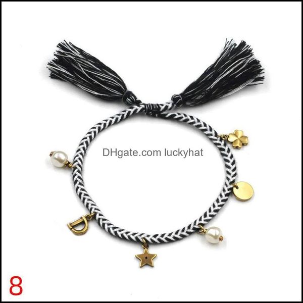 link jewelrylink chain handmade friendship embroidered bracelet for women adjustable rope tassel bracelets wholesale vintage jewelry drop, Black
link jewelrylink chain handmade friendship embroidered bracelet for women adjustable rope tassel bracelets wholesale vintage jewelry drop, Black