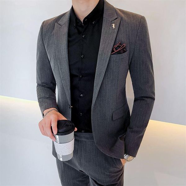 men's suits & blazers ( + pants) spring suit jacket british fashion groom wedding pattern long sleeve tide host dress, White;black
men's suits & blazers ( + pants) spring suit jacket british fashion groom wedding pattern long sleeve tide host dress, White;black
