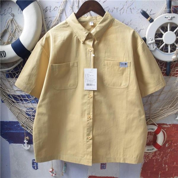 women's blouses & shirts japanese high school schoolgirl square collar short-sleeve shirt opacity solid white uniform khaki
women's blouses & shirts japanese high school schoolgirl square collar short-sleeve shirt opacity solid white uniform khaki