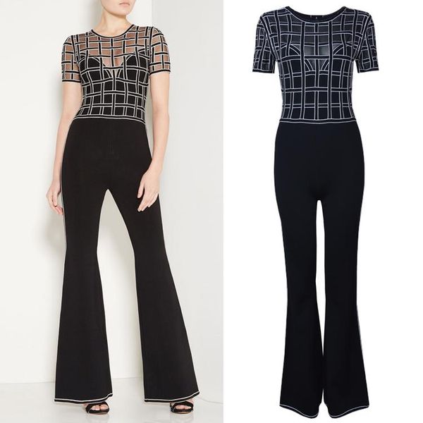 women's jumpsuits & rompers women summer black white short sleeve mesh o neck 2021 party bandage bodycon jumpsuit
women's jumpsuits & rompers women summer black white short sleeve mesh o neck 2021 party bandage bodycon jumpsuit
