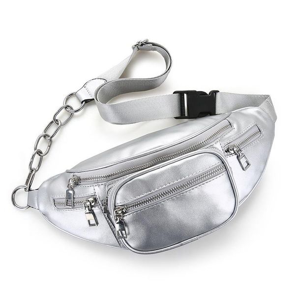 women waist bag casual pu leather chain bags zipper chest travel fanny pack bolsa feminina
women waist bag casual pu leather chain bags zipper chest travel fanny pack bolsa feminina