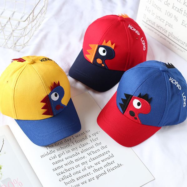children's hat autumn boys' color matching cartoon dinosaur baseball cap girls' sun hip hop, Blue;gray
children's hat autumn boys' color matching cartoon dinosaur baseball cap girls' sun hip hop, Blue;gray
