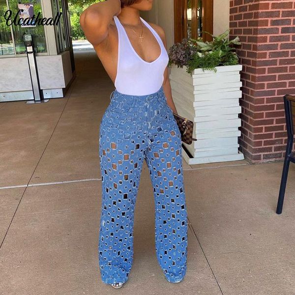 women's pants & capris summer casual hollow wide leg jeans women side girls baggy elastic waist denim, Black;white
women's pants & capris summer casual hollow wide leg jeans women side girls baggy elastic waist denim, Black;white