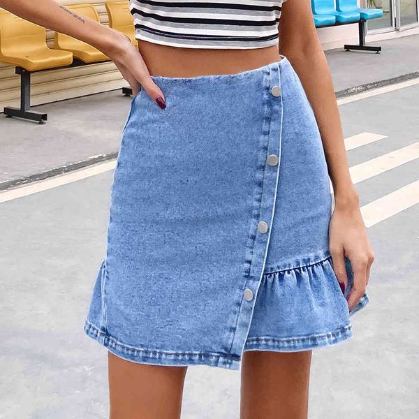 skirt asymmetric ruffle denim mini skirt women 2021 summer high waist with zipper button ladies blue patchwork streetwear skirts iu0l, Black
skirt asymmetric ruffle denim mini skirt women 2021 summer high waist with zipper button ladies blue patchwork streetwear skirts iu0l, Black