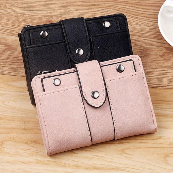 purse spring and summer 2021 short retro frosted ladies student tri-fold small wallet willow nail buckle, White
purse spring and summer 2021 short retro frosted ladies student tri-fold small wallet willow nail buckle, White