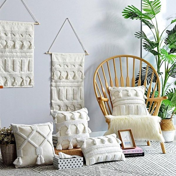 cushion/decorative pillow beige linen cushion cover 45x45cm/30x50cmtassels embroidery boho style for home decor netural living room bedroom
cushion/decorative pillow beige linen cushion cover 45x45cm/30x50cmtassels embroidery boho style for home decor netural living room bedroom