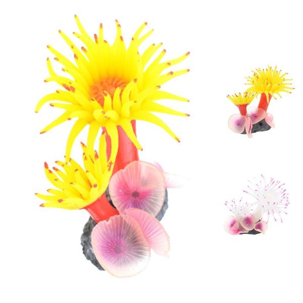 decorations aquarium fish tank silicone coral anemone plant decoration boutique concrete base simulation plants ornaments
decorations aquarium fish tank silicone coral anemone plant decoration boutique concrete base simulation plants ornaments