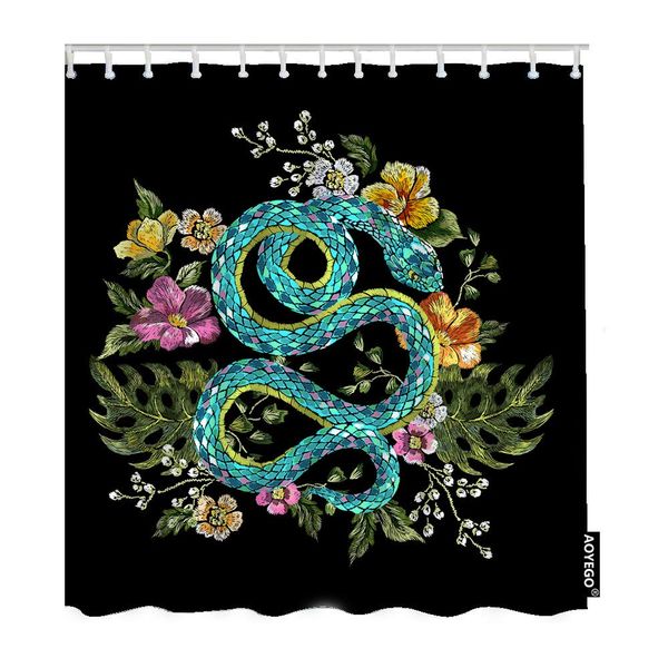 snake bathroom shower curtain vintage wild animal green snake in flower tropical palm leaf curtains home long polyester fabric
snake bathroom shower curtain vintage wild animal green snake in flower tropical palm leaf curtains home long polyester fabric