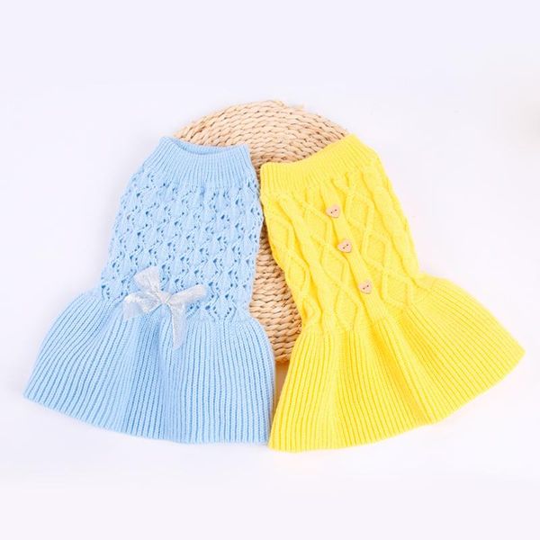 dog apparel sweet pet sweater skirt autumn winter dress cats knitted pullover for small dogs warm clothes coat
dog apparel sweet pet sweater skirt autumn winter dress cats knitted pullover for small dogs warm clothes coat