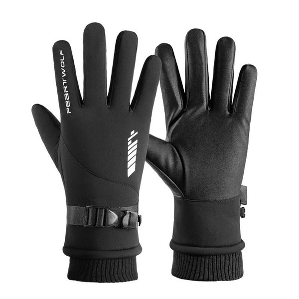 outdoor winter woman men gloves anti slip windproof waterproof snowboard touch screen warm male motorcycle riding cycling, Black
outdoor winter woman men gloves anti slip windproof waterproof snowboard touch screen warm male motorcycle riding cycling, Black