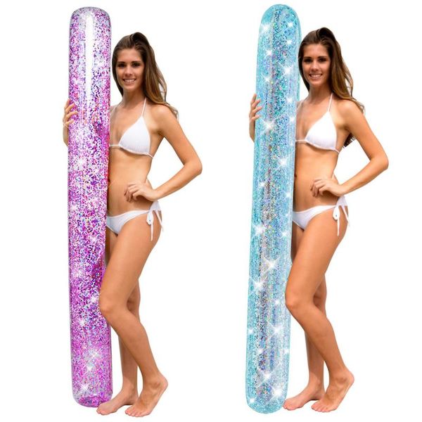 glitter 72" super noodle 2021 sparkly swimming pool float air mattress water party inflatable fun toys silver gold floats & tubes
glitter 72" super noodle 2021 sparkly swimming pool float air mattress water party inflatable fun toys silver gold floats & tubes