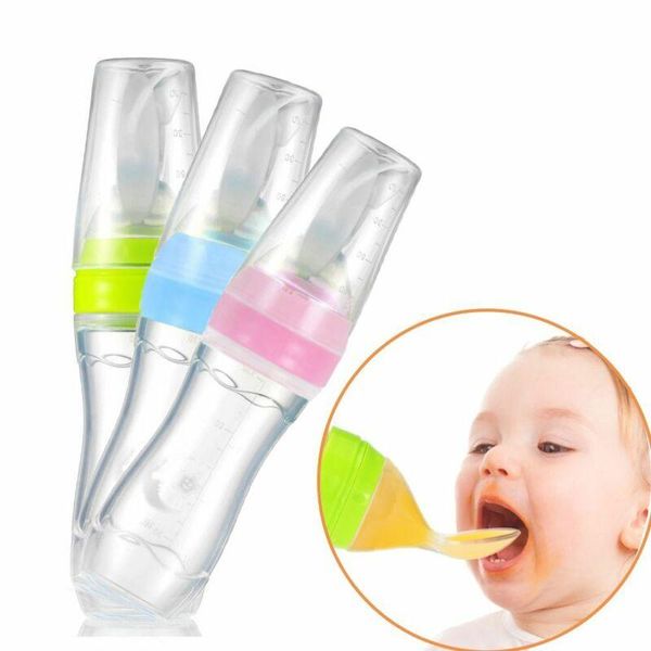 water bottle infant silicone bottles baby feeding tool milk with spoon nipple pacifier
water bottle infant silicone bottles baby feeding tool milk with spoon nipple pacifier