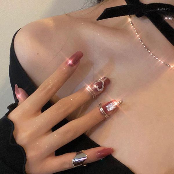 wedding rings irregular curve crystal for women aesthetic fashion handmade adjustable bride gift accessories1, Slivery;golden
wedding rings irregular curve crystal for women aesthetic fashion handmade adjustable bride gift accessories1, Slivery;golden