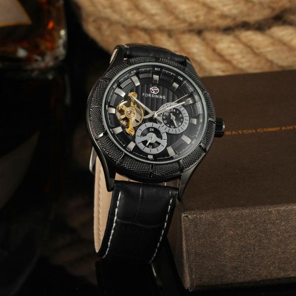 design for men automatic luxury watches black color tourbilion 3atm water resistant chronograph man wristwatches, Slivery;brown
design for men automatic luxury watches black color tourbilion 3atm water resistant chronograph man wristwatches, Slivery;brown