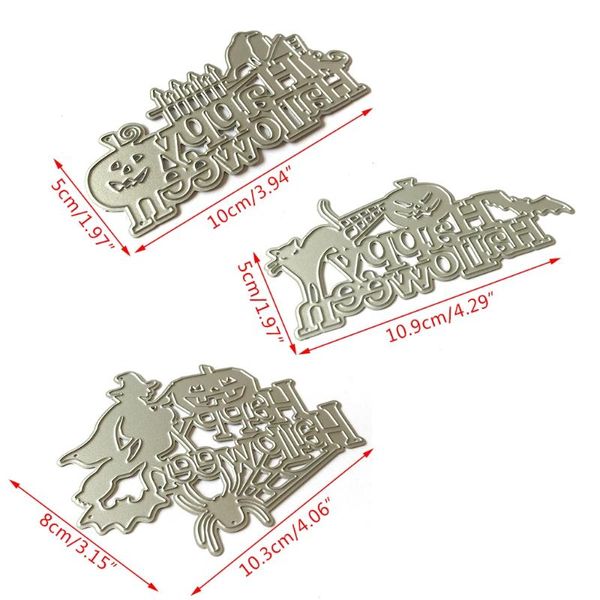 painting supplies 2021 3pcs/set happy halloween metal cutting dies stencil scrapbooking diy stamp 
painting supplies 2021 3pcs/set happy halloween metal cutting dies stencil scrapbooking diy stamp