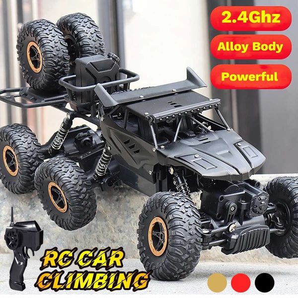 Big Size 110 RC Car 6WD 2.4GHz Remote Control Rock Crawler Off Road Vehicles High Speed monster Truck Kids Toys
Big Size 110 RC Car 6WD 2.4GHz Remote Control Rock Crawler Off Road Vehicles High Speed monster Truck Kids Toys