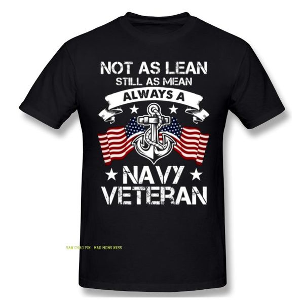 men's t-shirts still as mean navy veteran 100% cotton fashion o neck custom printed men t shirt, White;black
men's t-shirts still as mean navy veteran 100% cotton fashion o neck custom printed men t shirt, White;black