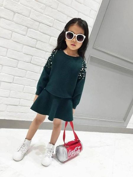 clothing sets beading knitted girl solid color long sleeve sweater+skirt 2pcs outfits baby clothes 2-6y b64 filp, White
clothing sets beading knitted girl solid color long sleeve sweater+skirt 2pcs outfits baby clothes 2-6y b64 filp, White