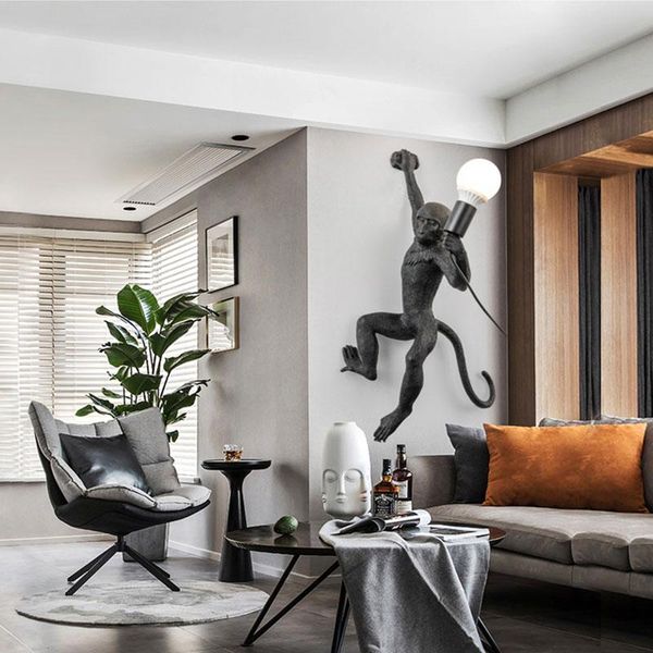 wall lamp modern led monkey pendant lights for home indoor decoration bedroom lamps hang dining room restaurant art lighting
wall lamp modern led monkey pendant lights for home indoor decoration bedroom lamps hang dining room restaurant art lighting