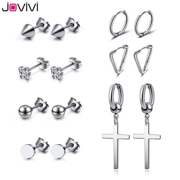 hoop & huggie jovivi 316l stainless steel earrings round loop earring fashion ear studs piercing jewelry for men women 14 pcs, Golden;silver
hoop & huggie jovivi 316l stainless steel earrings round loop earring fashion ear studs piercing jewelry for men women 14 pcs, Golden;silver