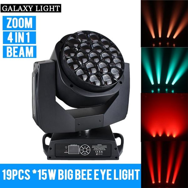 effects stage light 19pcs*15w rgbw 4 in 1 big bee eye led moving head ac110v-240v dmx 512 control beam 450w for dj
effects stage light 19pcs*15w rgbw 4 in 1 big bee eye led moving head ac110v-240v dmx 512 control beam 450w for dj