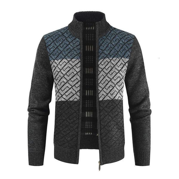 men's sweaters winter thick sweatercoat stand collar cardigan jackets patchwork sweater men casual fashion jacket napn, White;black
men's sweaters winter thick sweatercoat stand collar cardigan jackets patchwork sweater men casual fashion jacket napn, White;black