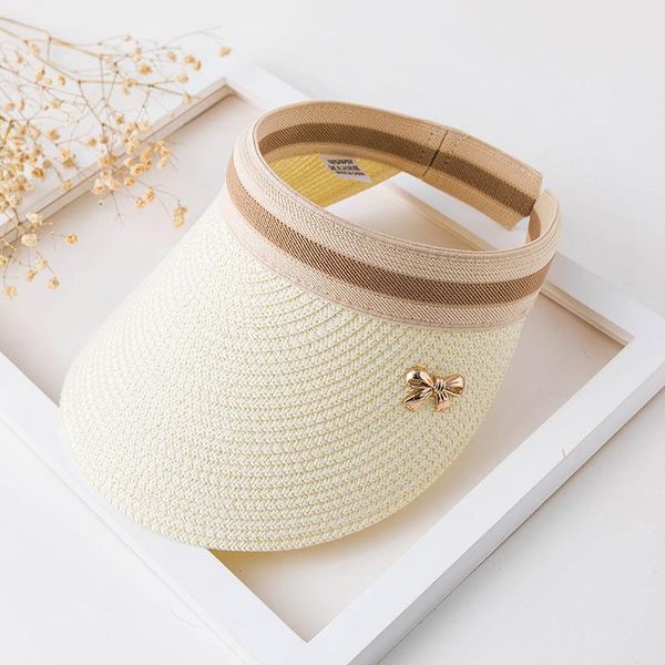 wide brim hats summer sun for women handmade straw visor cap empty beach hat outdoor riding anti-uv breathable chapeau femme, Blue;gray
wide brim hats summer sun for women handmade straw visor cap empty beach hat outdoor riding anti-uv breathable chapeau femme, Blue;gray