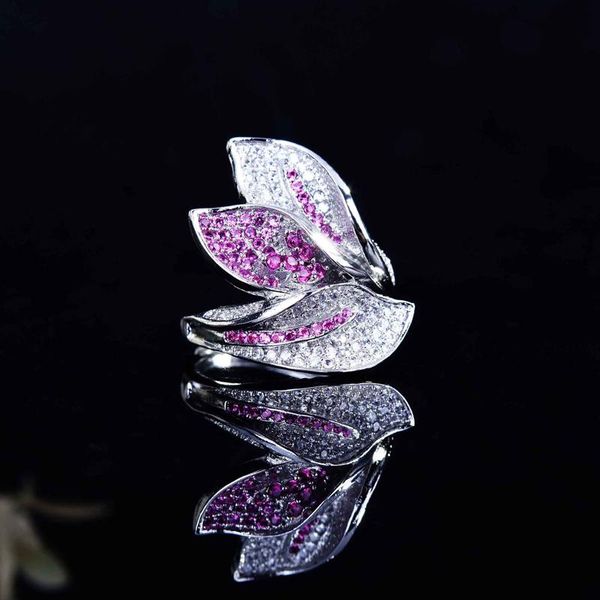 wedding rings 925 silver geometry jewelry inlay shiny pink small zircon fashion flower leaf adjustable size ring for women engagement, Slivery;golden
wedding rings 925 silver geometry jewelry inlay shiny pink small zircon fashion flower leaf adjustable size ring for women engagement, Slivery;golden