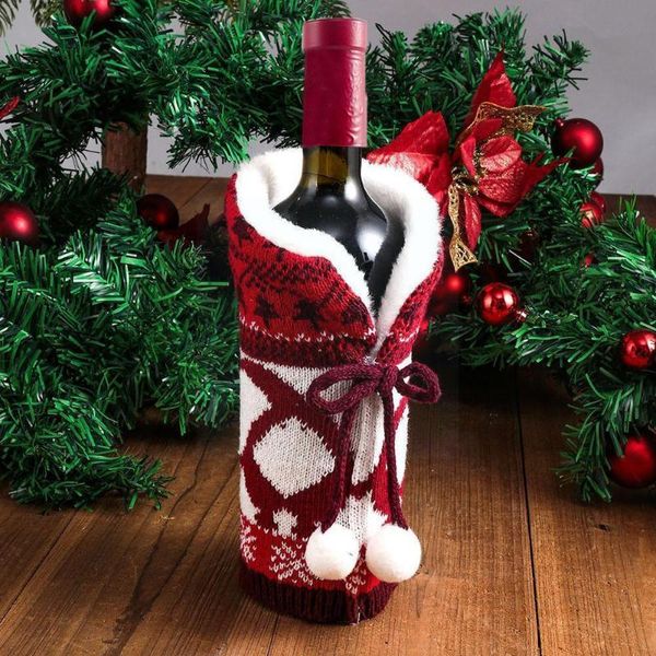 christmas decorations wine set knitted el restaurant home furnishing decoration supplies h6v5
christmas decorations wine set knitted el restaurant home furnishing decoration supplies h6v5