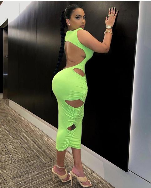 casual dresses dsmtrc 2021 partywear blackless dress for woman hollow out green high neck long solid color sleeveless night vestidos, Black;gray
casual dresses dsmtrc 2021 partywear blackless dress for woman hollow out green high neck long solid color sleeveless night vestidos, Black;gray