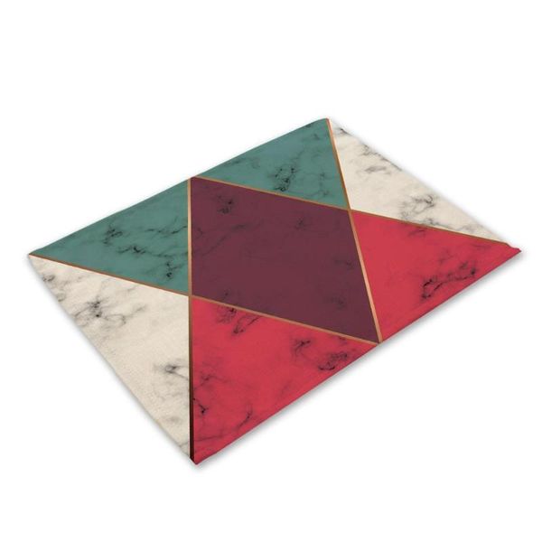 non-slip insulation placemat for table dinner geometric printed mats cotton linen pads home decor 42*32cm dd204
non-slip insulation placemat for table dinner geometric printed mats cotton linen pads home decor 42*32cm dd204