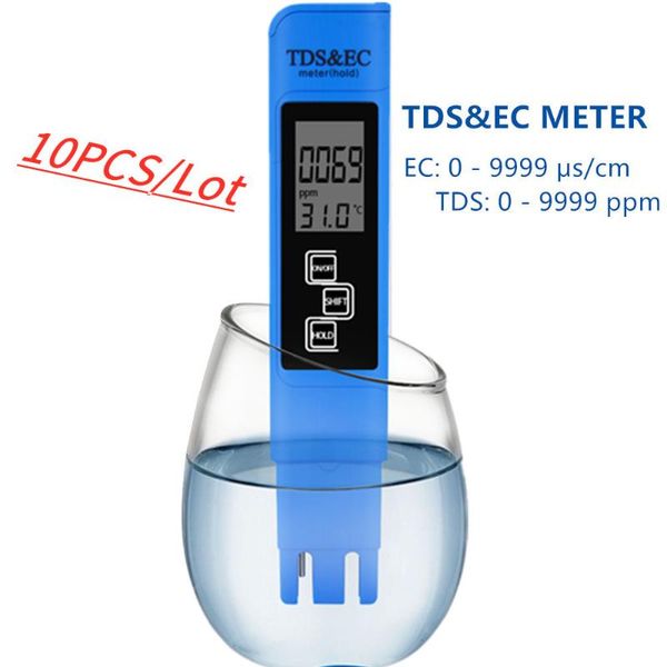 meters 10pcs/lot ec tds tester digital water quality testing purity temperature pocket meter aquarium pool lcd pen monitor 50%off
meters 10pcs/lot ec tds tester digital water quality testing purity temperature pocket meter aquarium pool lcd pen monitor 50%off