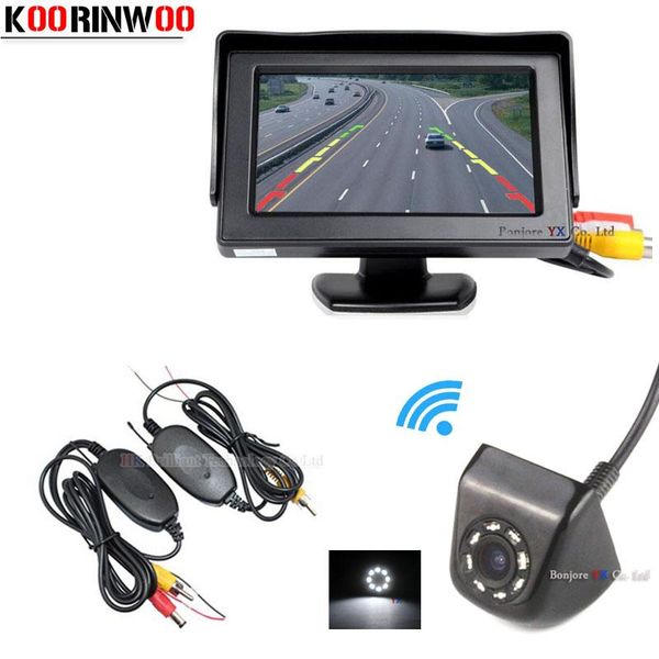car video koorinwoo universal wireless ccd hd parking system monitor rear view camera with 4.3 tft lcd display back
car video koorinwoo universal wireless ccd hd parking system monitor rear view camera with 4.3 tft lcd display back