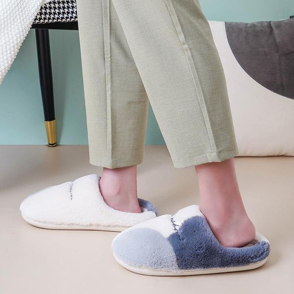 slippers 2021 women warm home cloor match fluffy plush couples winter non-slip bedroom closed toe slides indoor floor shoes, Black
slippers 2021 women warm home cloor match fluffy plush couples winter non-slip bedroom closed toe slides indoor floor shoes, Black