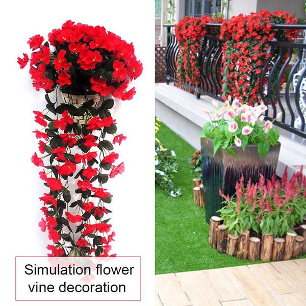 simulation violet orchid beautiful silk cloth flower vine flowers european decorative & wreaths
simulation violet orchid beautiful silk cloth flower vine flowers european decorative & wreaths