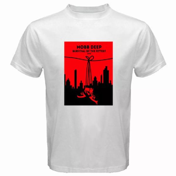 new mobb deep survival of the fittest album men's white t-shirt size s to 3xl, White;black
new mobb deep survival of the fittest album men's white t-shirt size s to 3xl, White;black