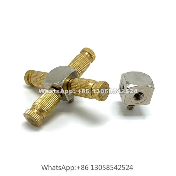 fogging machine related connector fittings, fog nozzle adaptor with 4 seats, slip lock fitting misting watering equipments
fogging machine related connector fittings, fog nozzle adaptor with 4 seats, slip lock fitting misting watering equipments